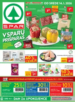Spar katalog akcije – veljaven od 14.01.2026