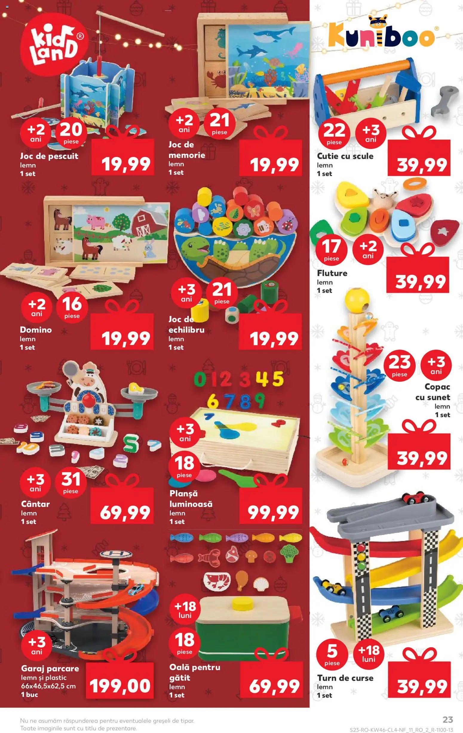 Noul catalog Kaufland – valabil de la 12.11.2025 | Pagină: 23 | Produse: Joc, Oală, Cântar, Cutie
