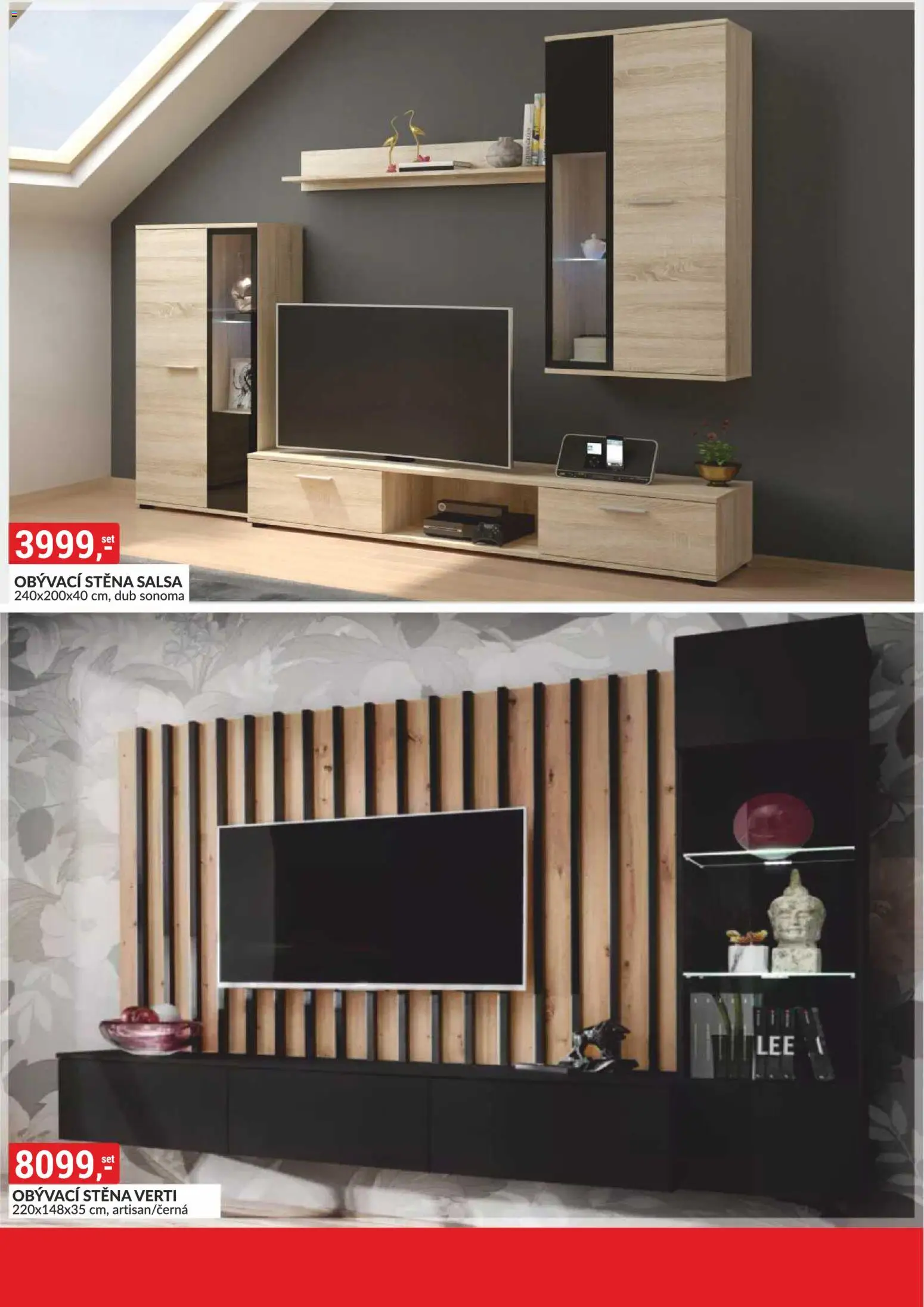 BAUMAX leták - Zařiďte si bydlení podle sebe od 01.03.2026 | Strana: 56 | Produkty: Obývací stěna