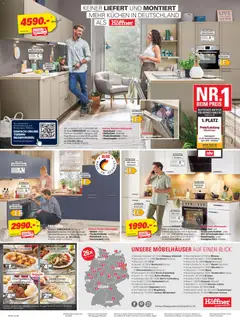 Höffner - Black Friday ab 19.11.2025 gültig | Seite: 8 | Produkte: Einbauküche, Kühlschrank, Kochfeld, Kuchen