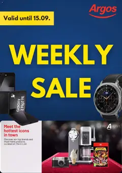 Preview of Argos - Weekly offers valid from 09.09.2025