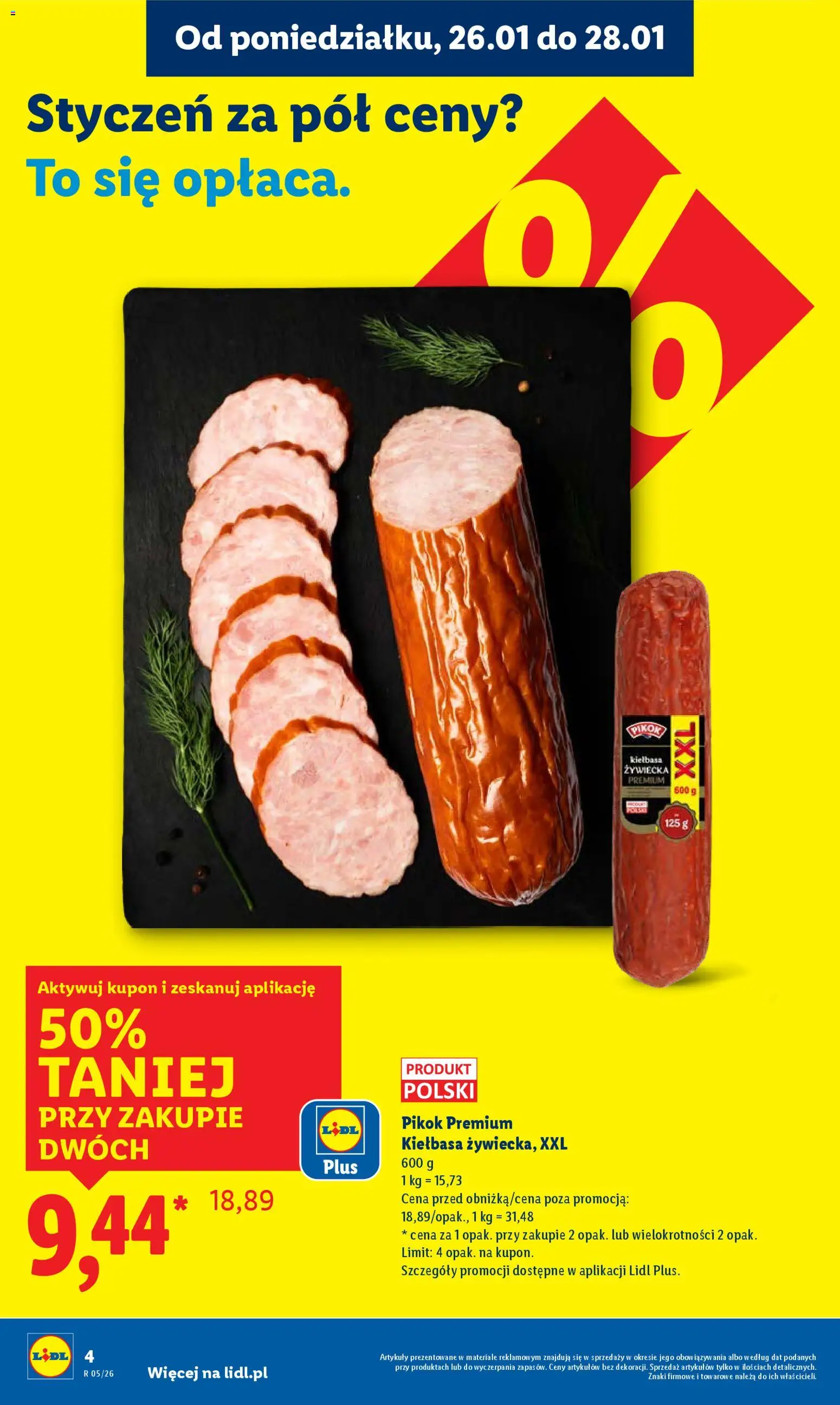 Lidl Gazetka od 26.01.2026 | Strona: 4