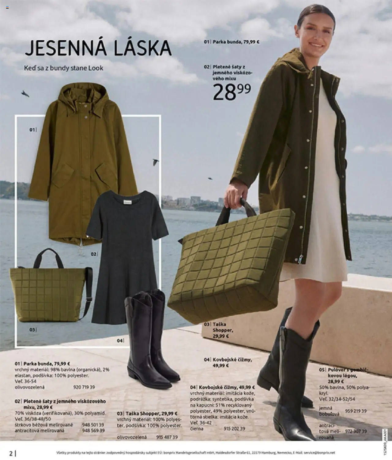 Nové Bonprix akcie – leták je platný od 23.09.2025 | Strana: 4 | Produkty: Šaty
