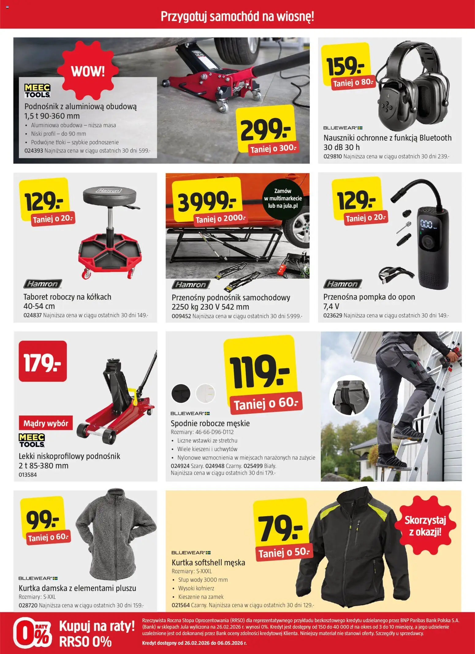 Jula - Gazetka od 19.03.2026 | Strona: 3 | Produkty: Kurtka, Spodnie