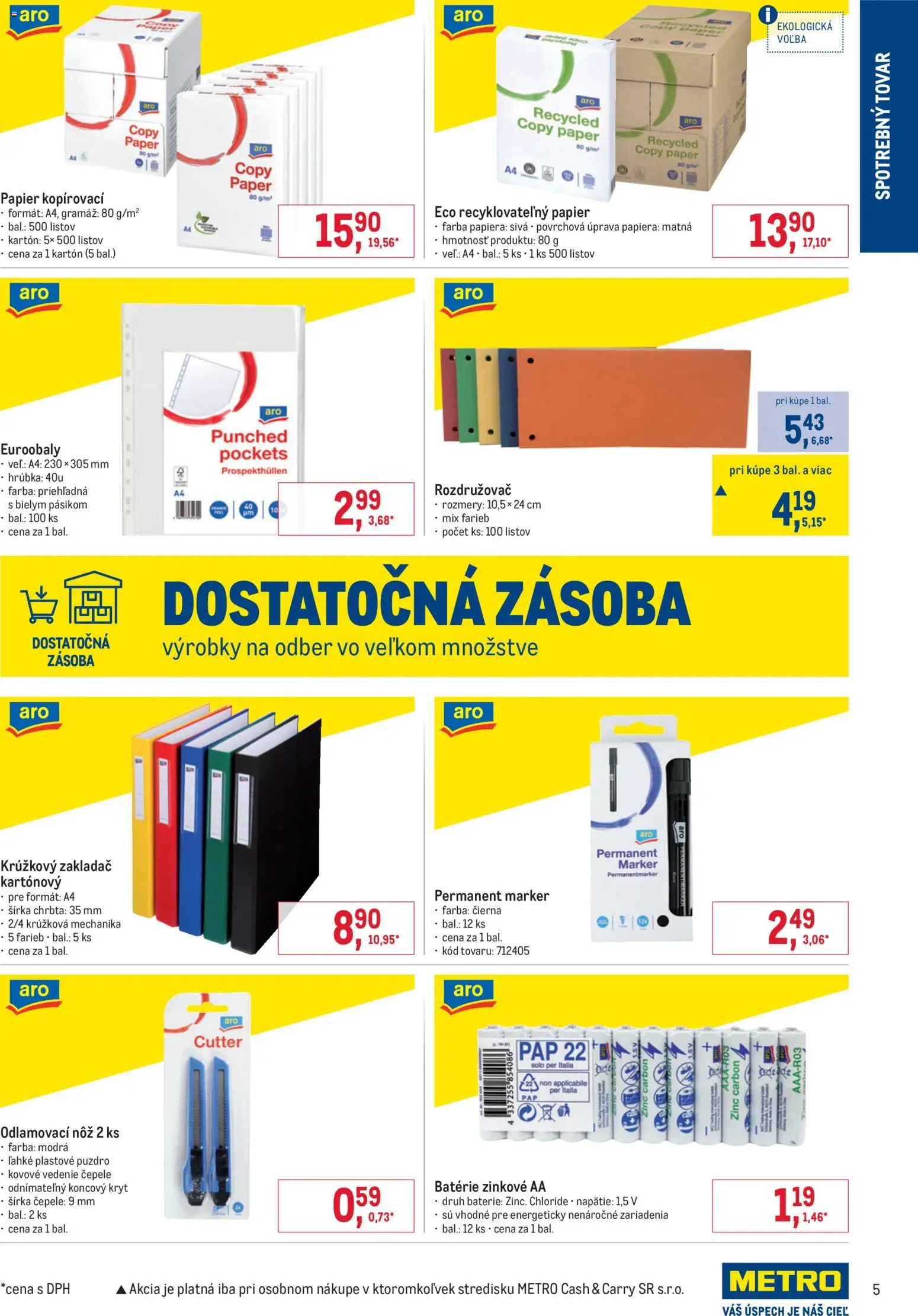 Nové Metro akcie – leták je platný od 11.03.2026 | Strana: 5 | Produkty: Puzdro