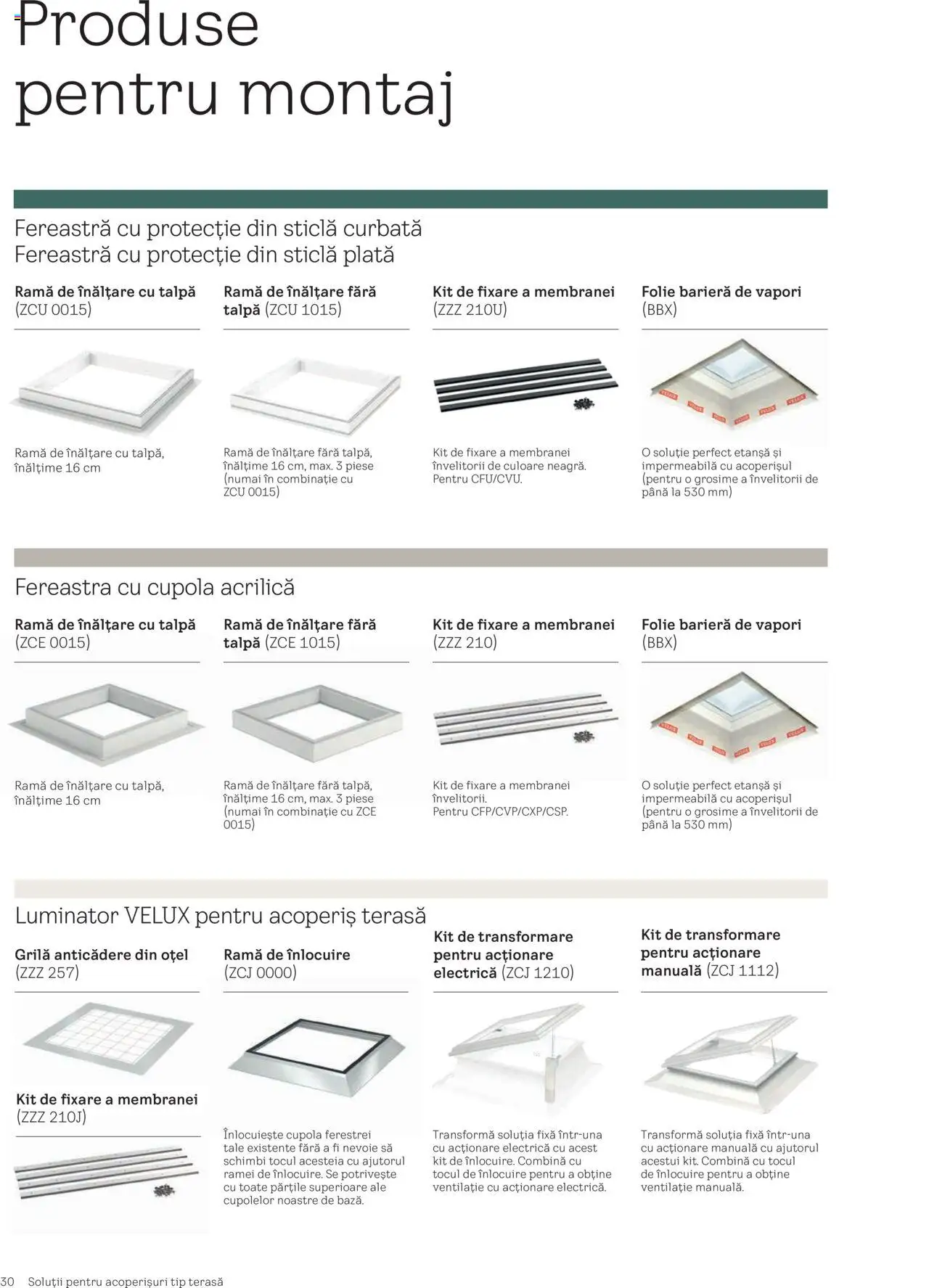Noul catalog Velux – valabil de la 25.02.2025 | Pagină: 30 | Produse: Baterie, Apple