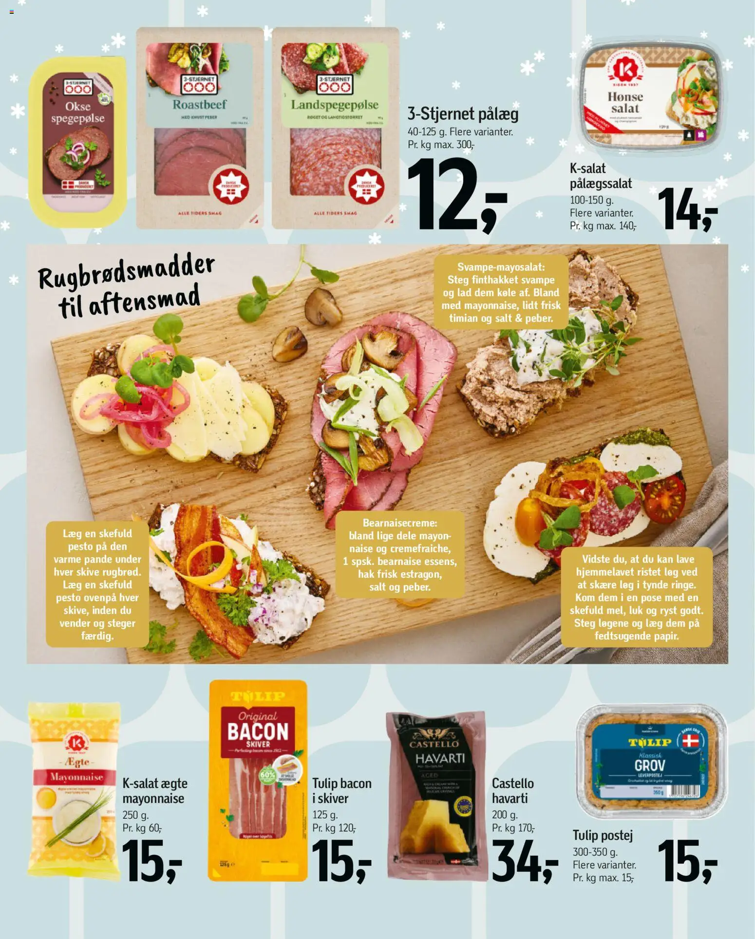 Føtex tilbudsavis – gyldig fra 31.10.2025 | Side: 41 | Produkter: Salat, Leverpostej, Pesto, Bacon