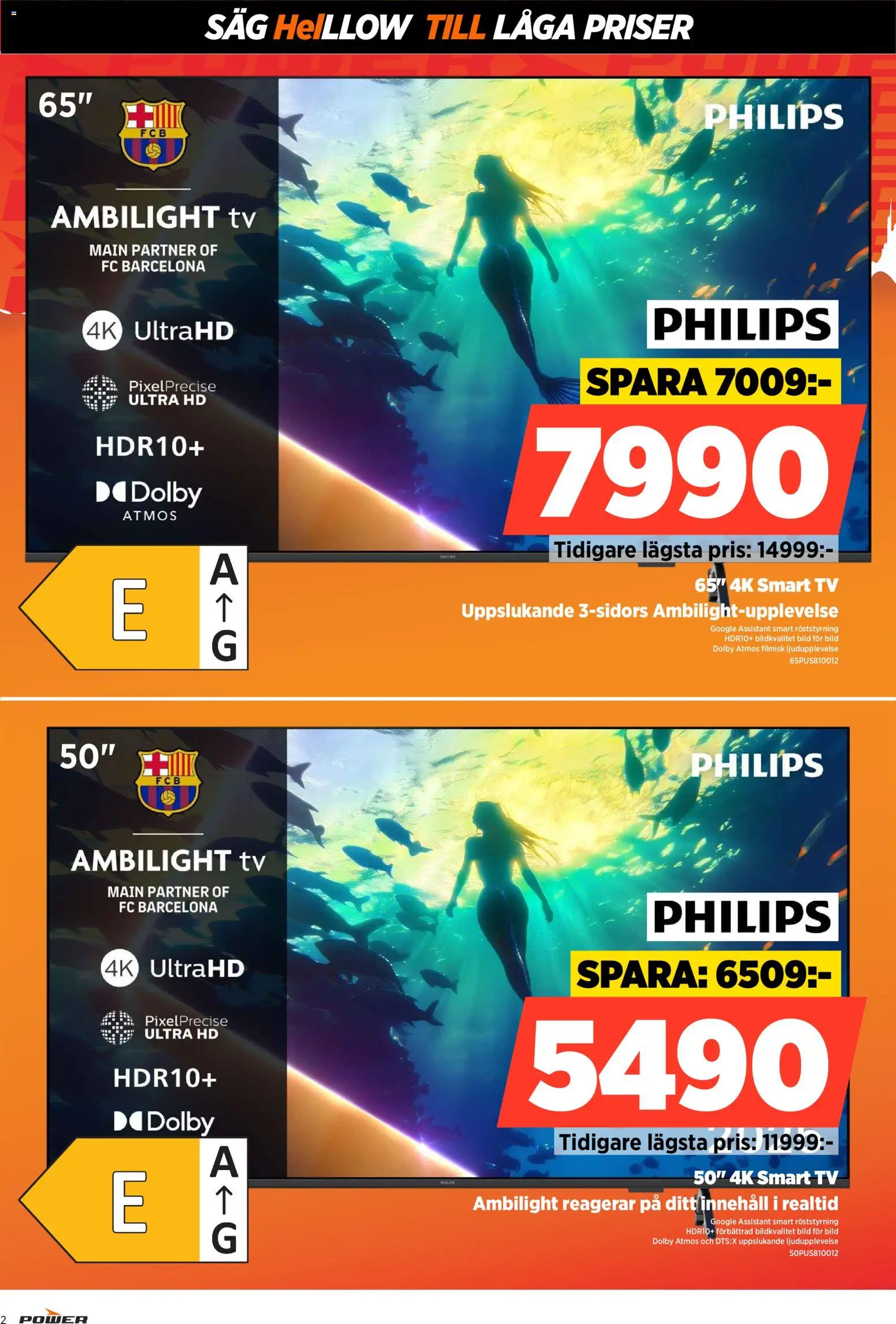 Power reklamblad aktuell från 08.12.2025 | Sida: 2