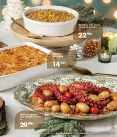 Pré-visualização Bacalhau com natas, Dish of cod with cream. válido de 05.12.2025 | Página: 11 | Produtos: Batata, Bacalhau, Polvo, Couve