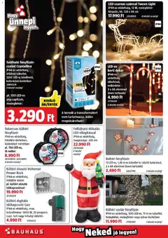 Bauhaus Akciós újság - amely érvényes a következő dátumtól: 06.11.2025 | Oldal: 2 | Termékek: Fényfüzér, Időkapcsoló