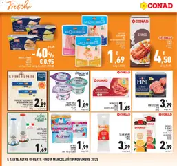 Anteprima del volantino YOGURT GRECO CONAD PIACERSI, vari tipi 170 g valido a partire dal 06.11.2025 | Pagina: 16