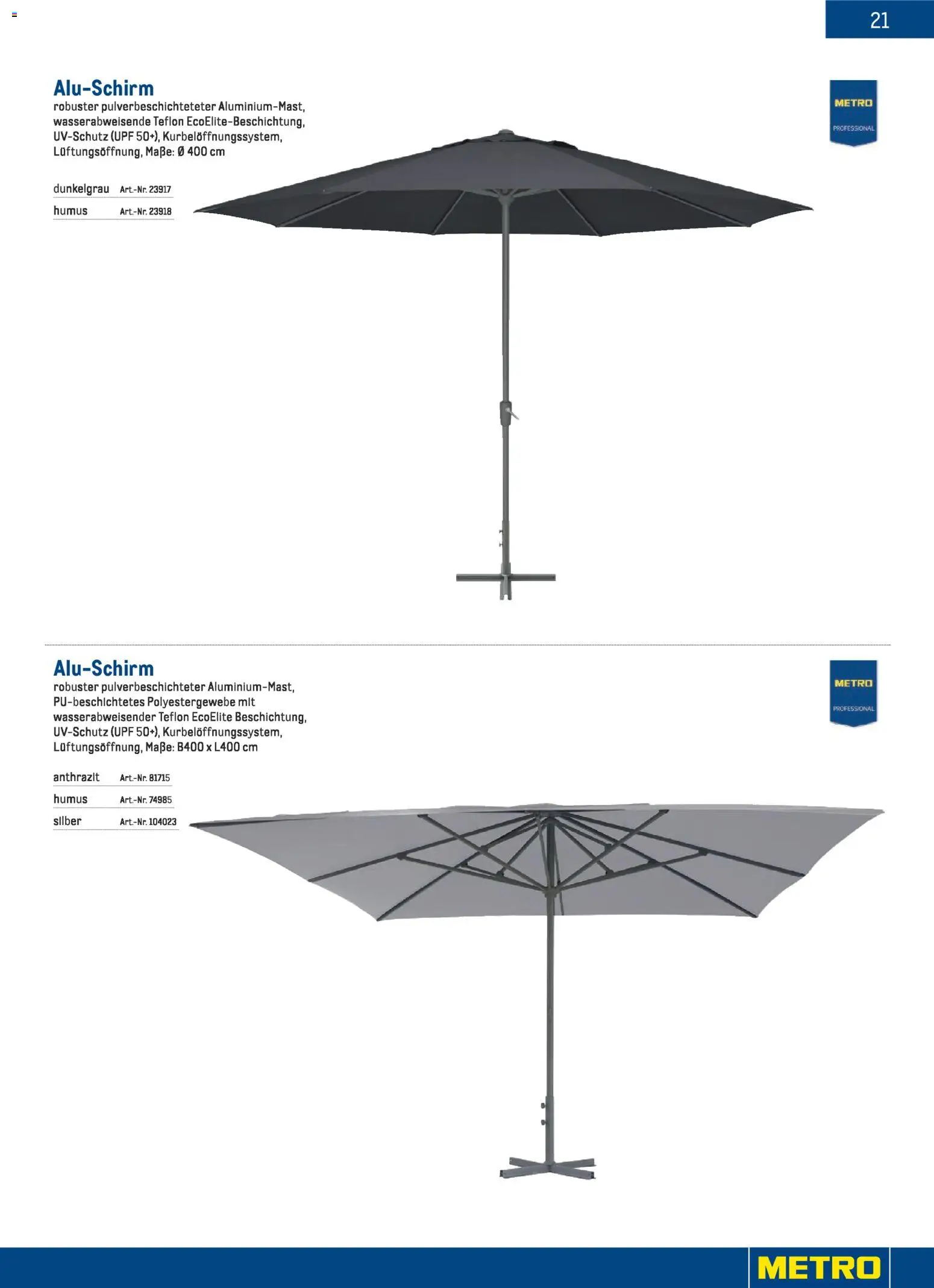 Metro Gast & Garten 2026 gültig ab 01.01.2026 | Seite: 21