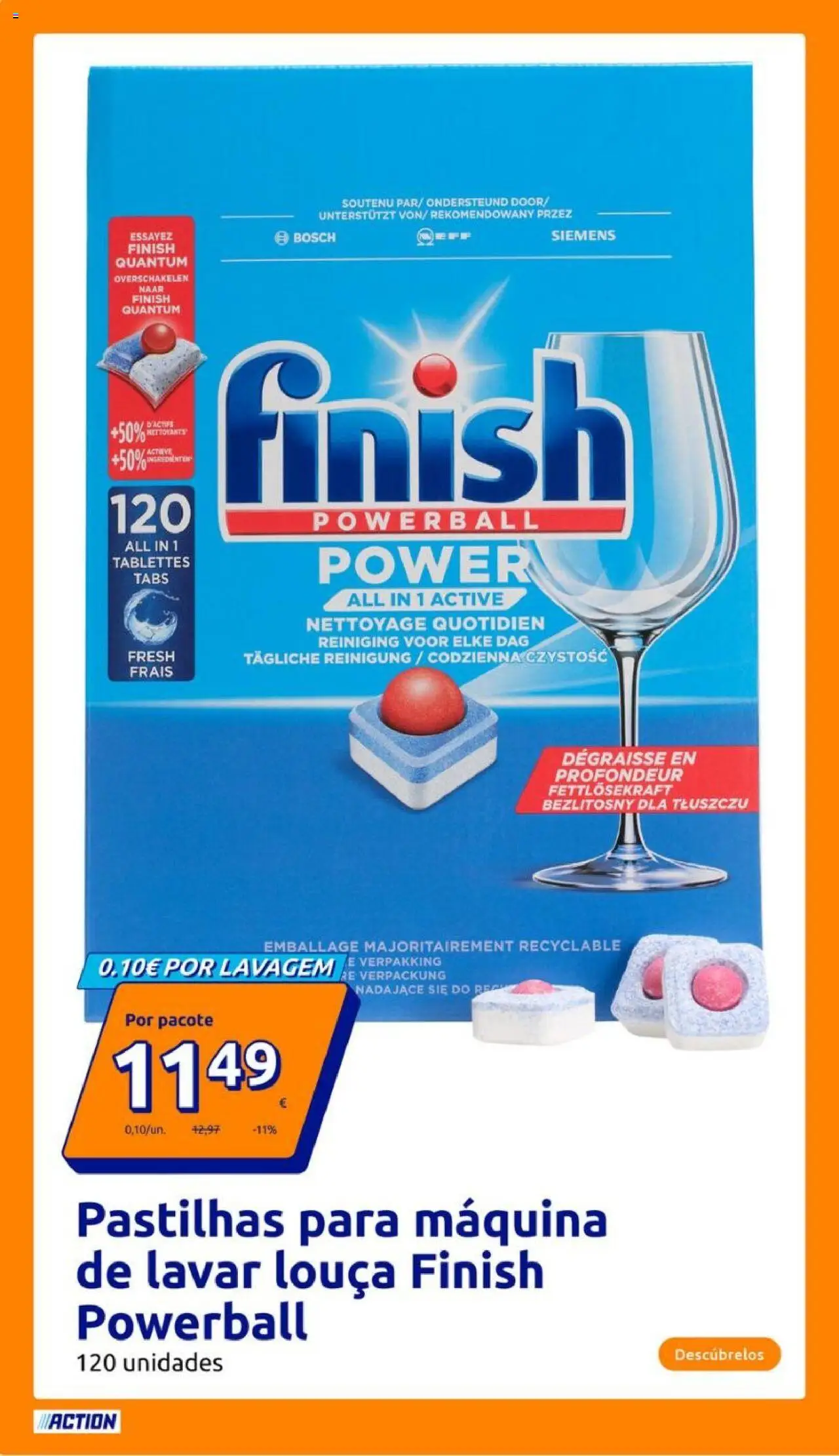 Action - Action PT week 42 2025 │ válido de 15.10.2025 | Página: 16 | Produtos: Máquina de lavar