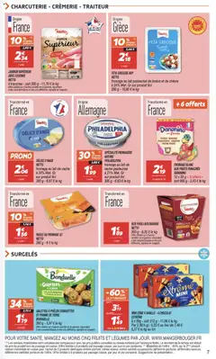  | Page: 7 | Produits: Pomme, Feta, Chocolat, Jambon