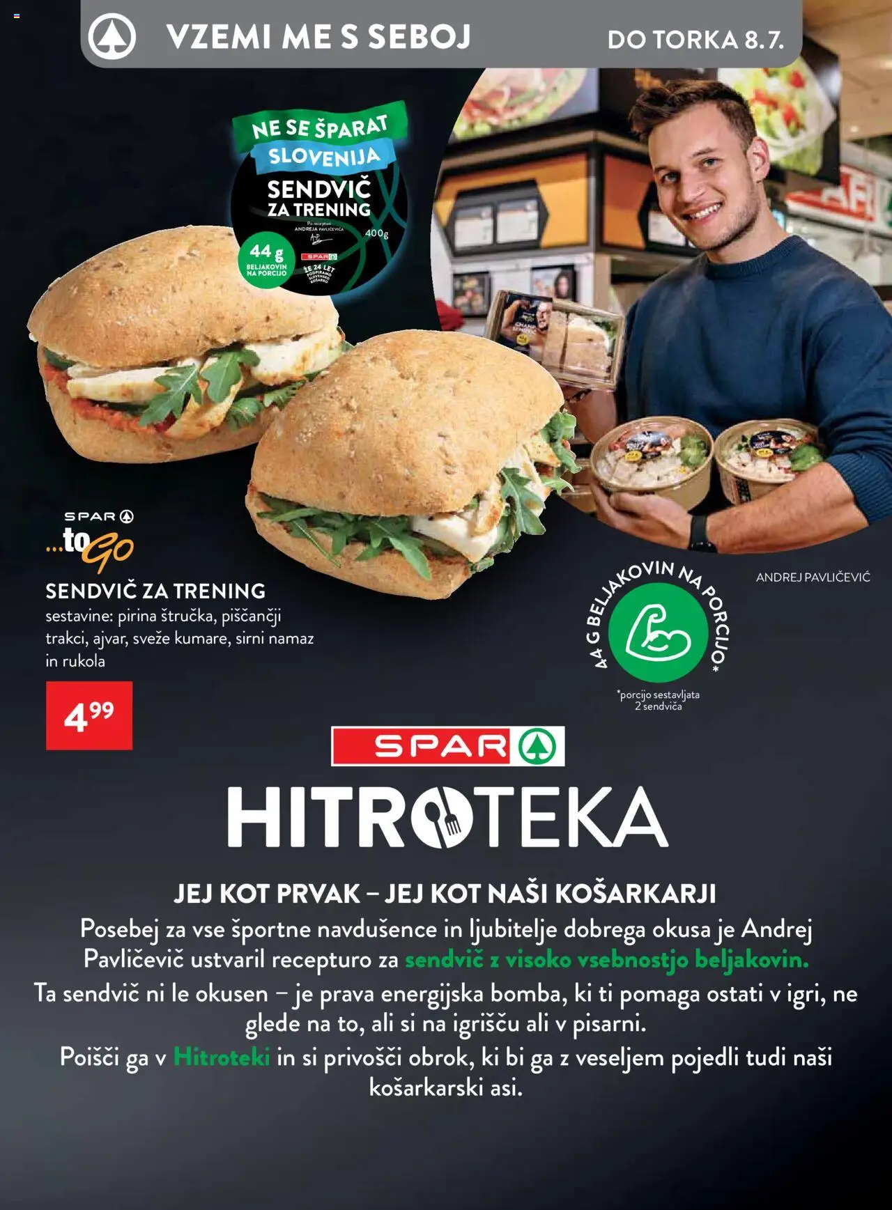 Spar katalog  27/25 │ velja od 02.07.2025 | Stran: 7 | Izdelki: Sirni namaz, Namaz