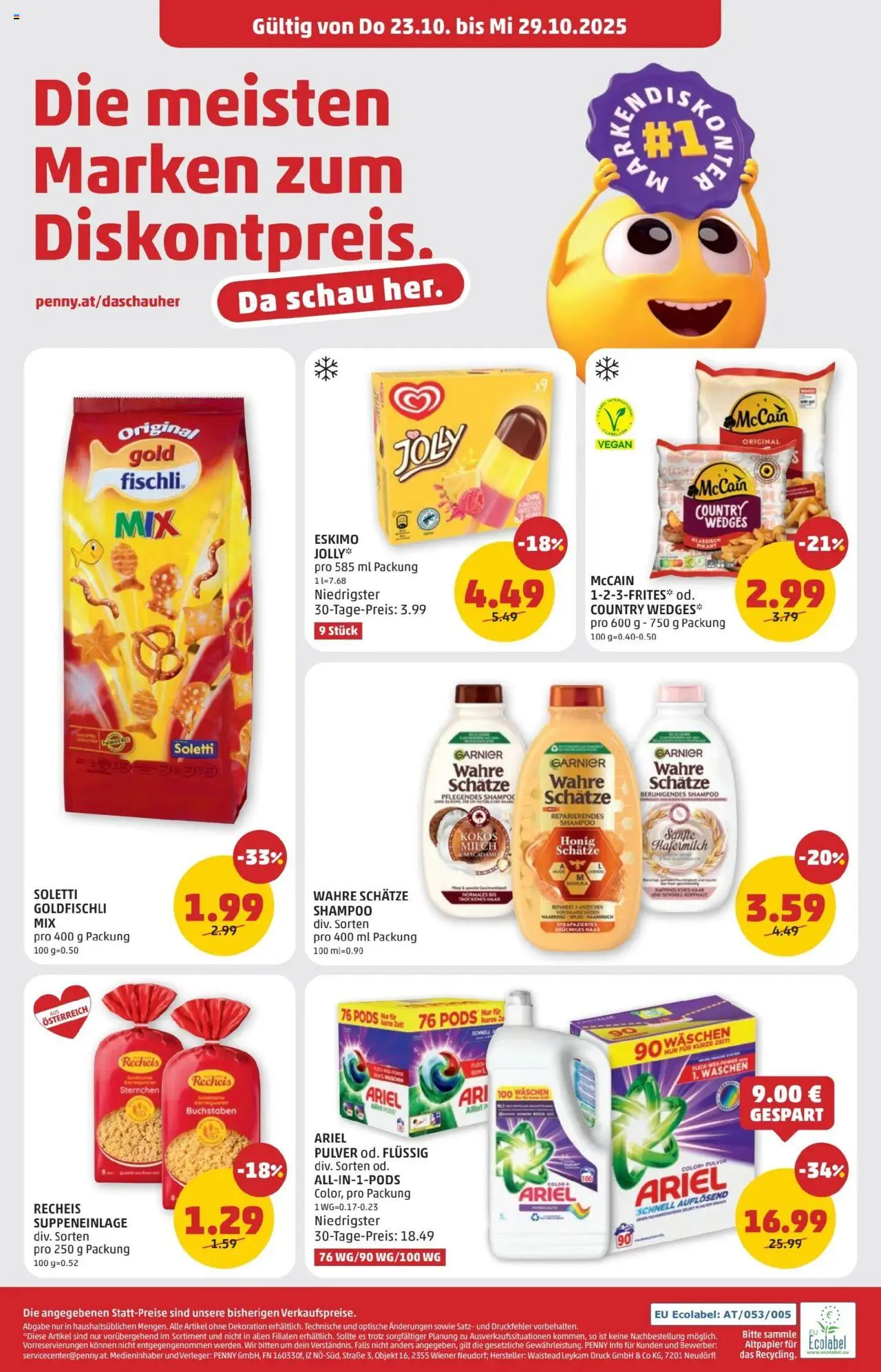 Penny Markt - Eröffnung in 7121 Weiden am See gültig ab 23.10.2025 | Seite: 8 | Produkte: Shampoo
