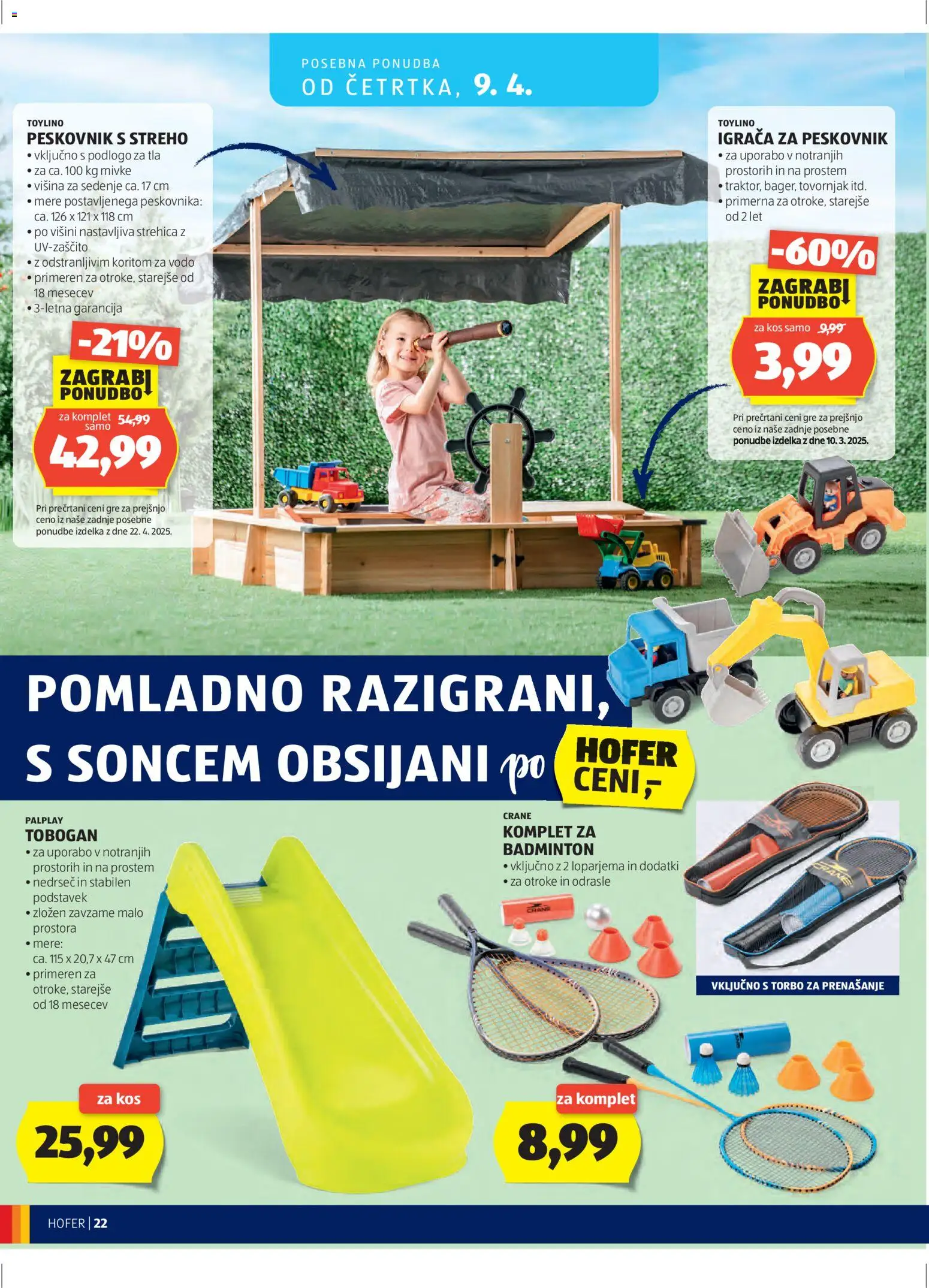 Hofer SI katalog | vrijedi od 01.04.2026 | Stranica: 22