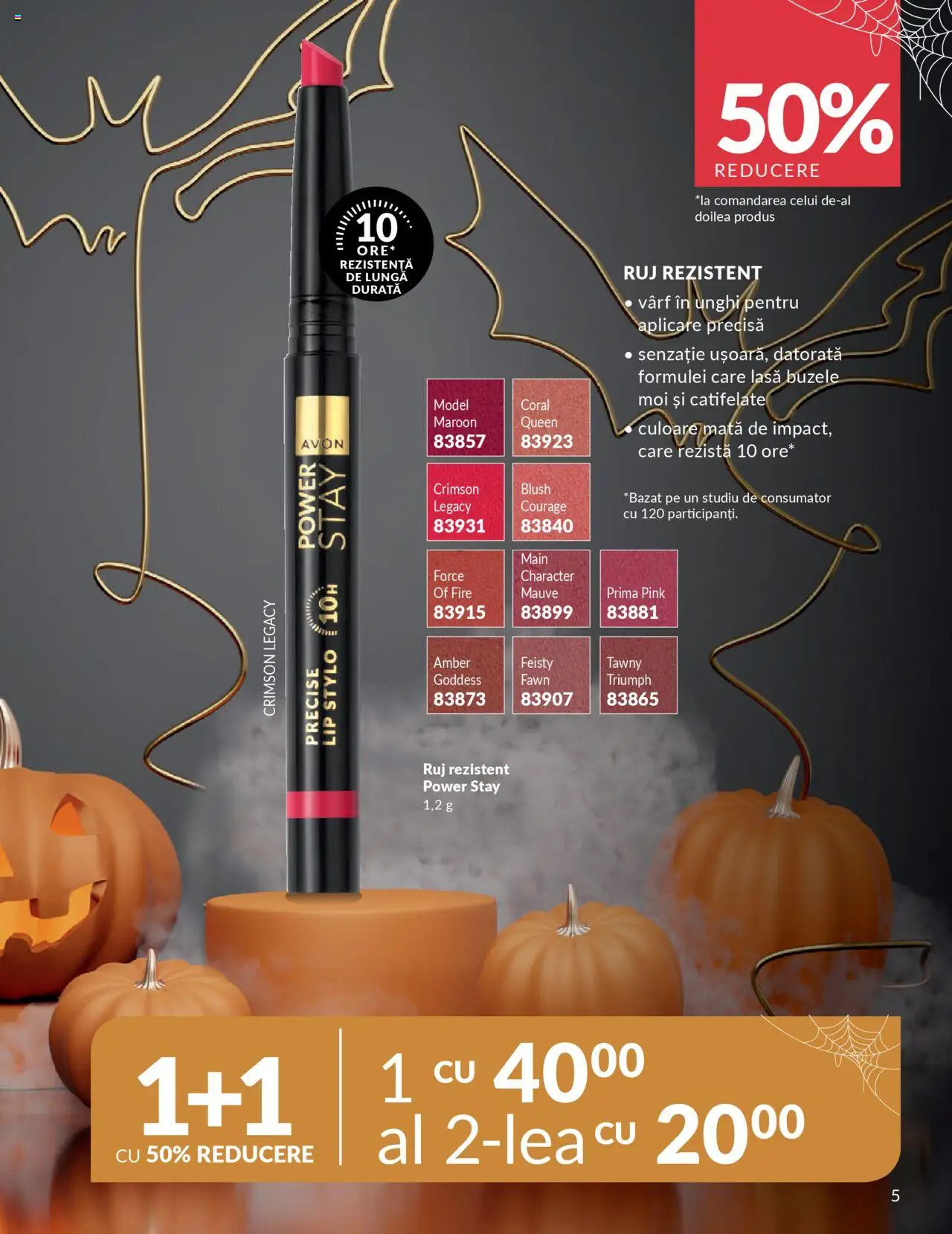 Noul catalog Avon – valabil de la 14.10.2025 | Pagină: 5 | Produse: Blush, Ruj