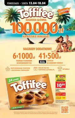 Náhled letáku Biedronka Polsko leták od 13.04.2026 | Strana: 62 | Produkty: Toffifee, Karty