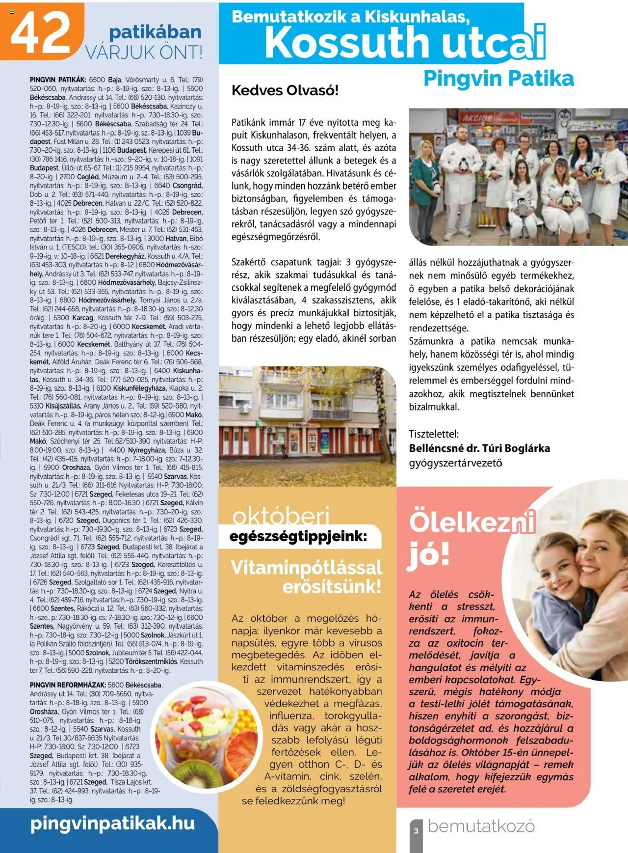 Pingvin Patika akciós ujság - amely érvényes a következő dátumtól: 01.10.2025 | Oldal: 3 | Termékek: Sör