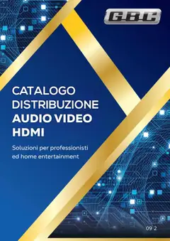 Anteprima del volantino GBC Audio Video catalogo valido a partire dal 16.10.2025