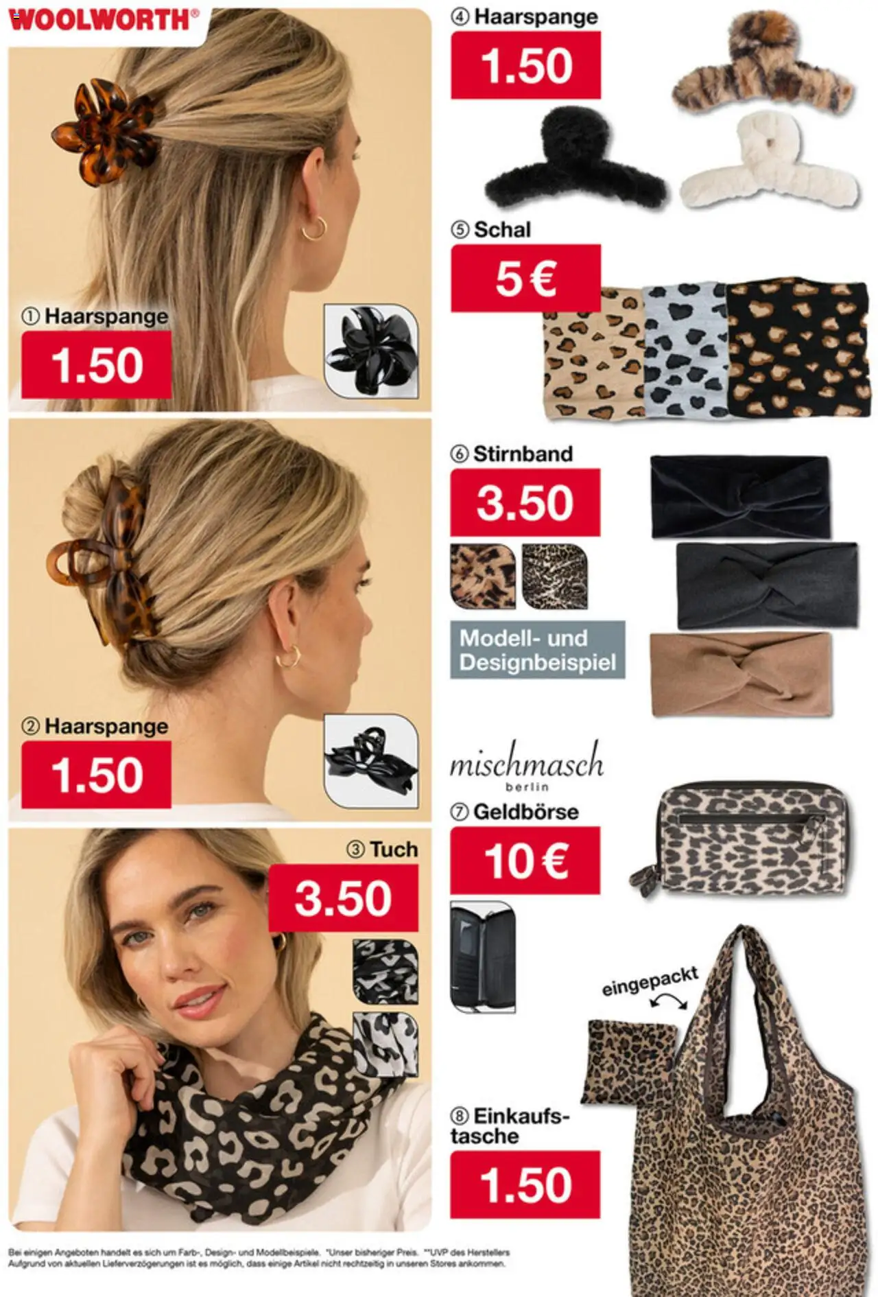 Woolworth Prospekt 	 – gültig ab 05.09.2025 | Seite: 7 | Produkte: Tasche, Schal