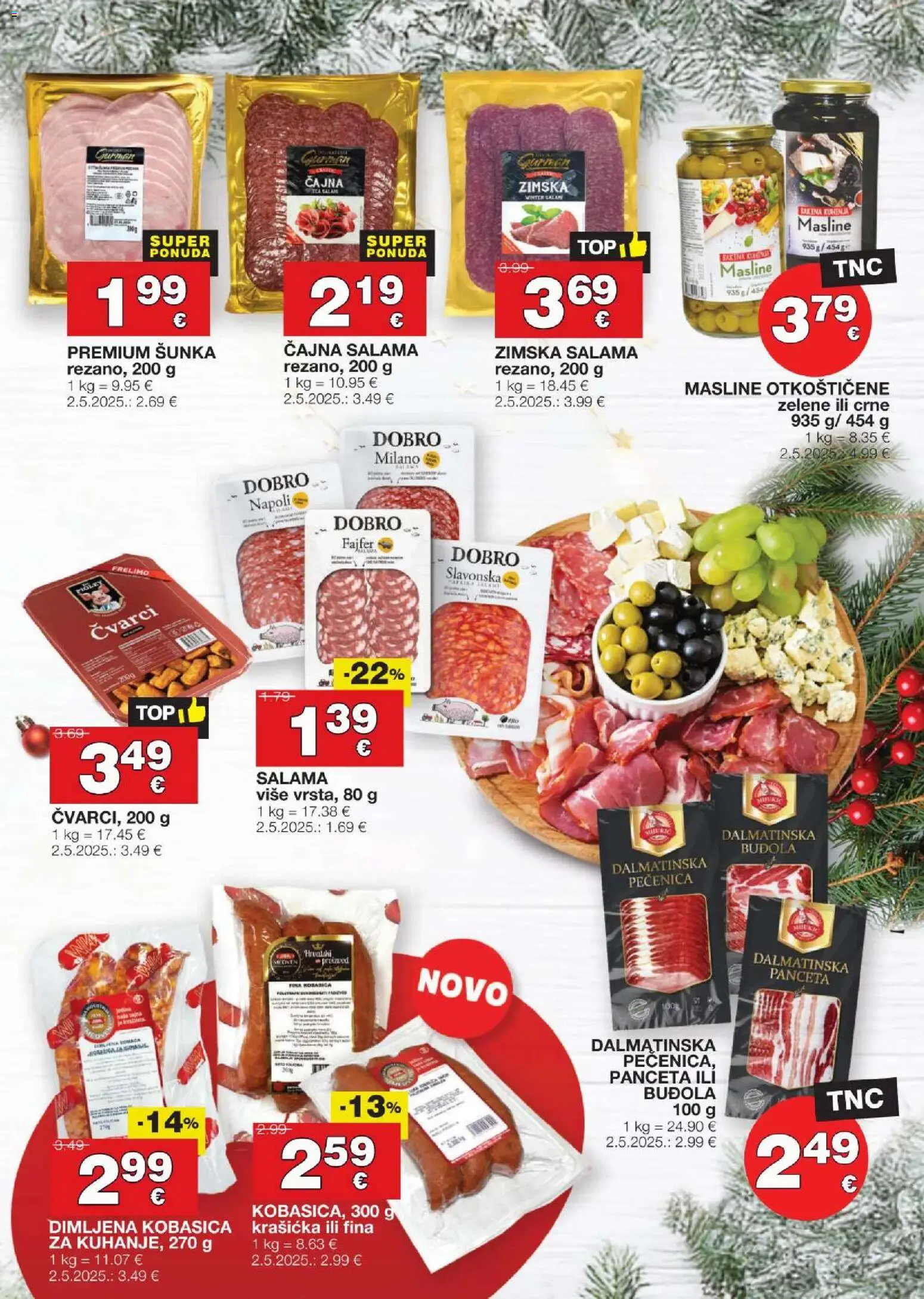 Stanić Diskont katalog | vrijedi od 11.12.2025 | Stranica: 13 | Proizvodi: Čvarci, Šunka, Buđola, Panceta