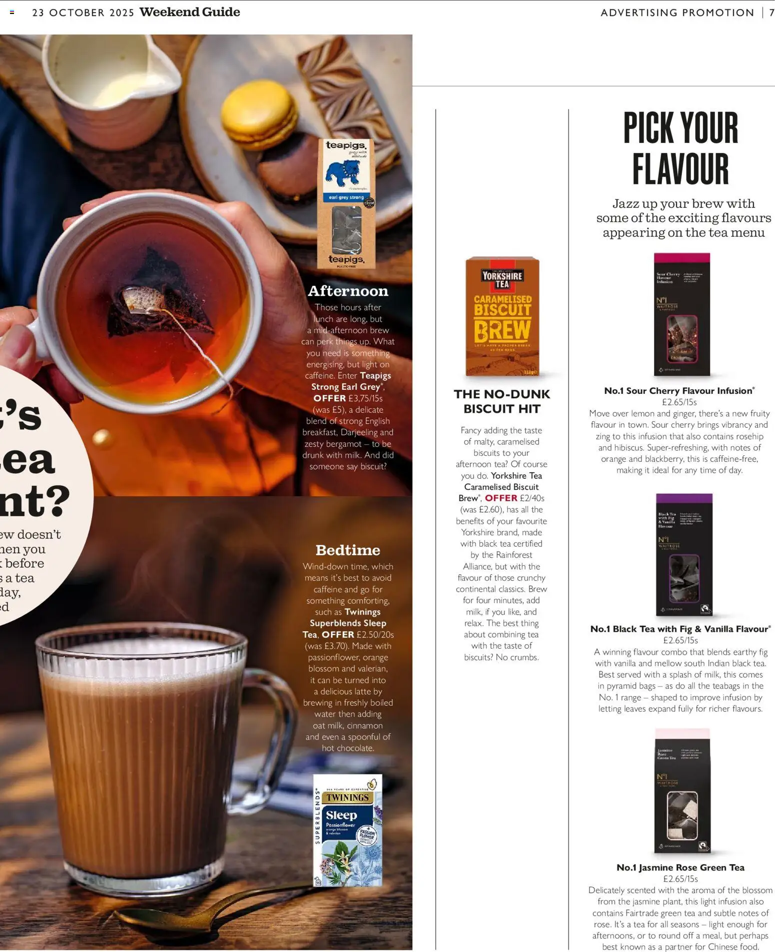 {H1} | Page: 55 | Products: Tea, Lemon, Vanilla, Orange