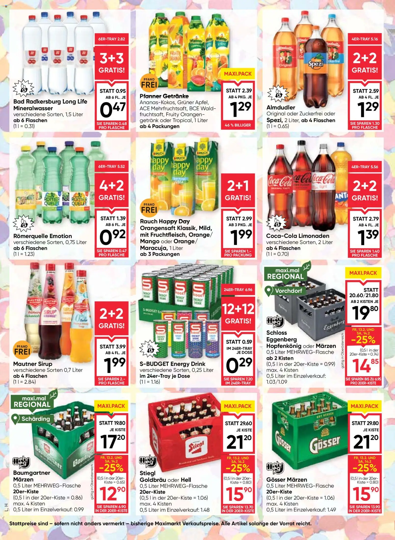 Maximarkt Flugblatt gültig ab 12.02.2026 | Seite: 6 | Produkte: Mango, Bad, Orangen