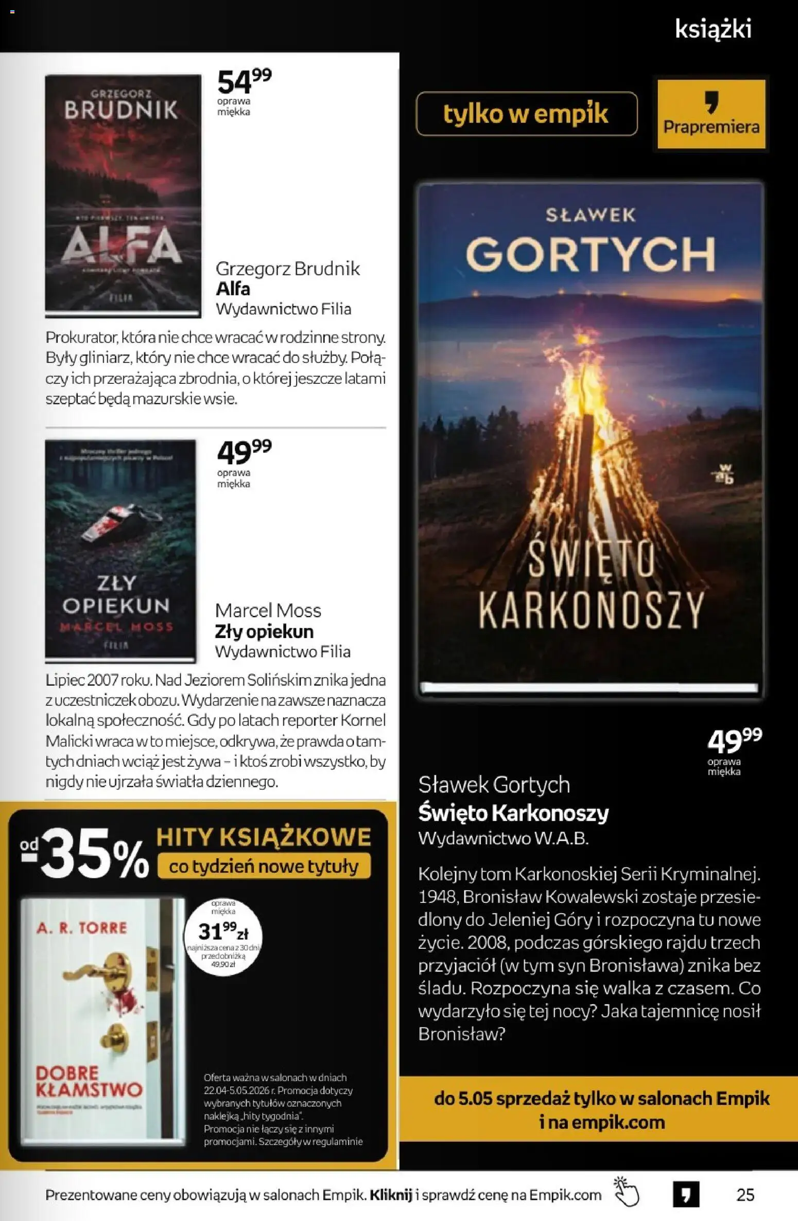 Empik promocje od 22.04.2026 | Strona: 25 | Produkty: Książki