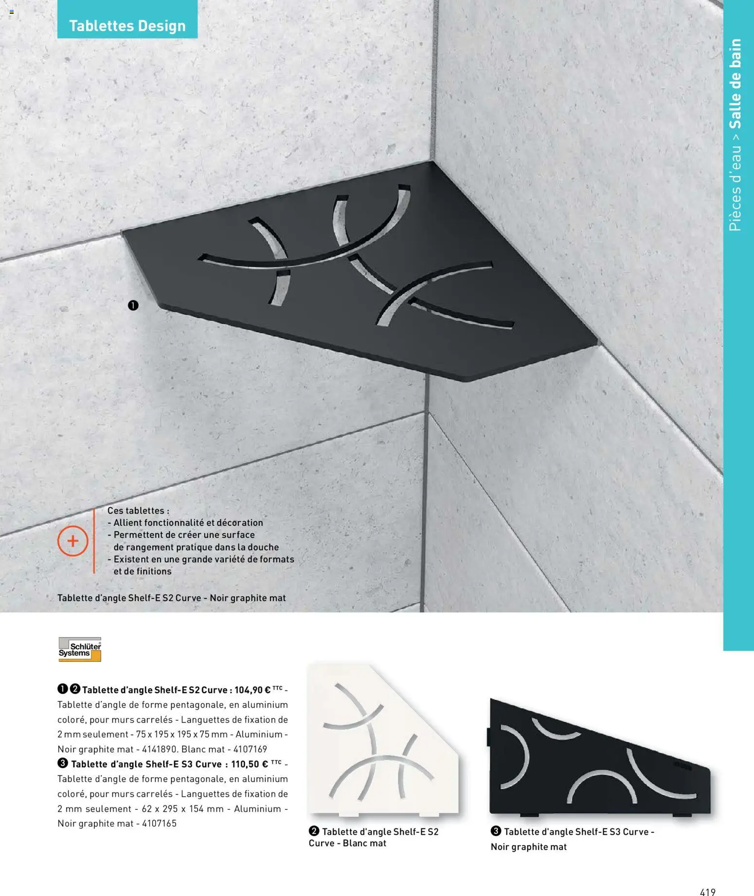 {H1} | Page: 419 | Produits: Tablette, Douche