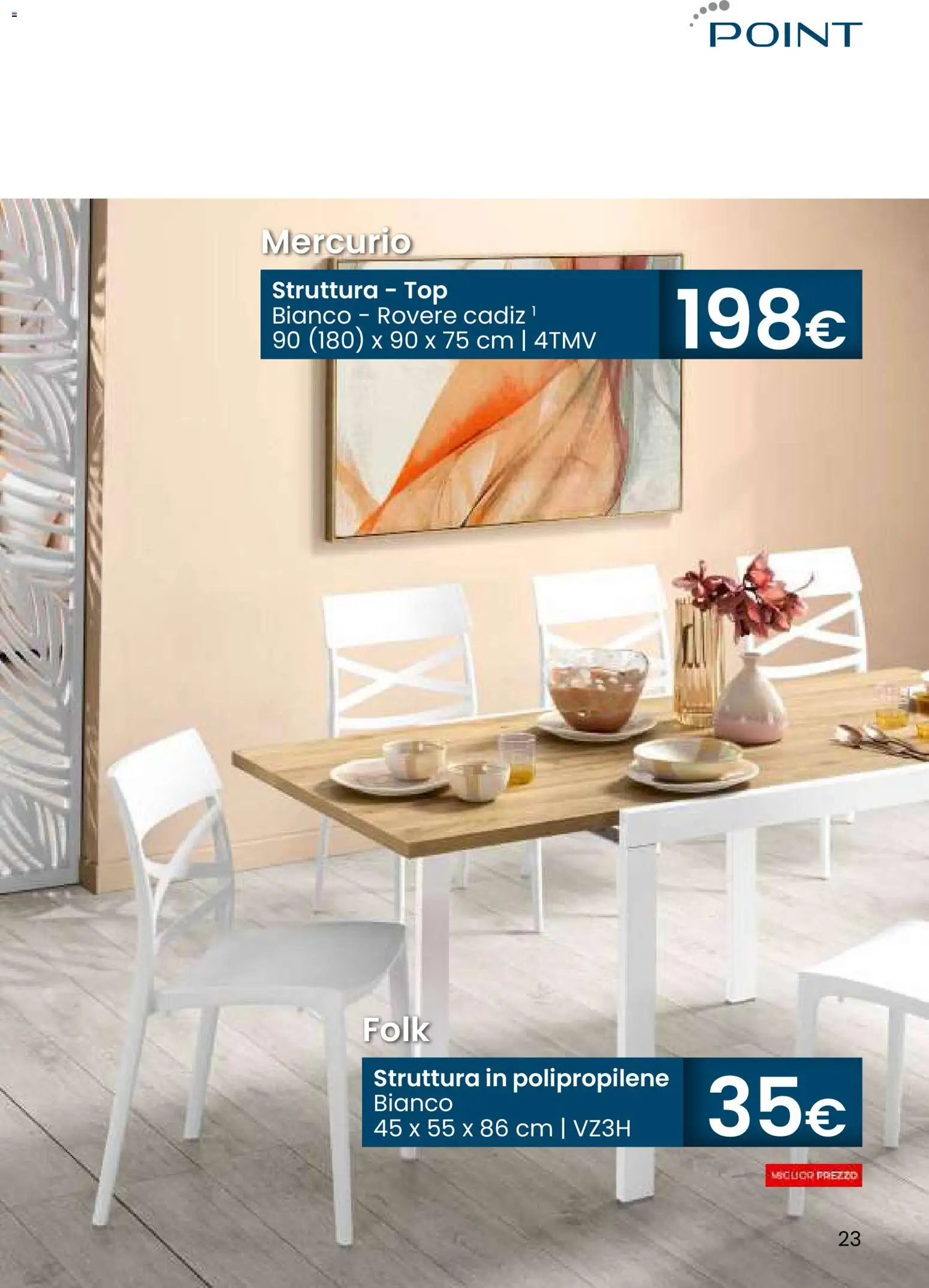 Volantino Mondo Convenienza del 28.10.2025 | Pagina: 23 | Prodotti: Top