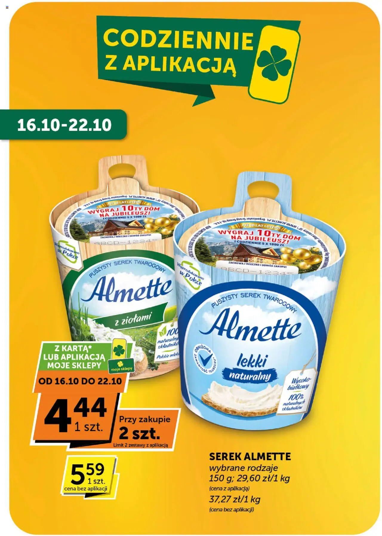 Euro Sklep Gazetka od 16.10.2025 | Strona: 9 | Produkty: Serek, Mleko