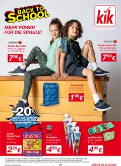 Kik Prospekt gültig ab dem 04.08.2025
