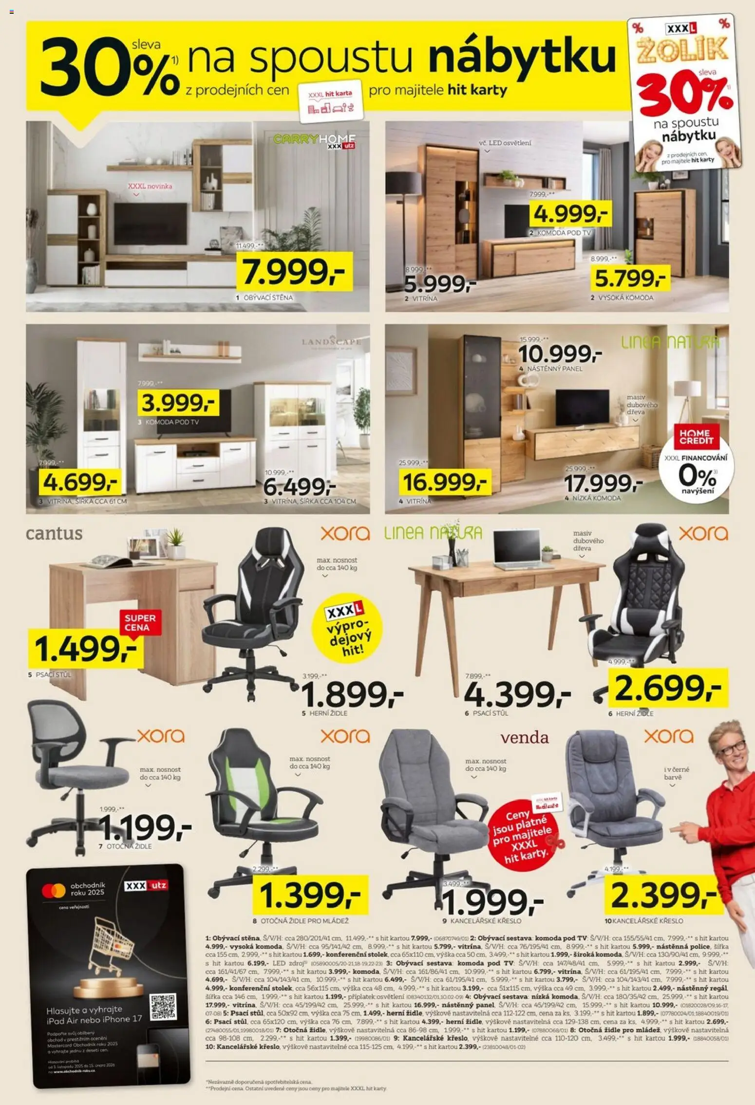 XXXLutz leták od 19.01.2026 | Strana: 4 | Produkty: Tv, Iphone, Obývací stěna, Obývací sestava