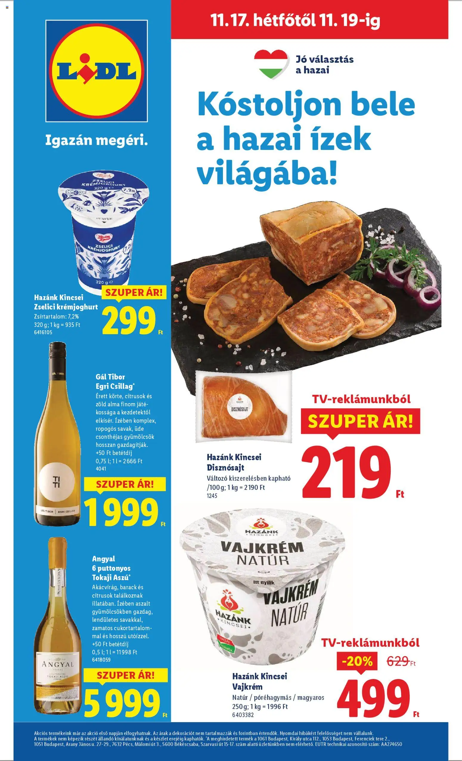 Lidl akciós ujság - amely érvényes a következő dátumtól: 13.11.2025 | Oldal: 52 | Termékek: Sál, Alma, Vajkrém