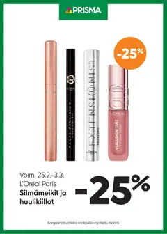 Prisma-mainoslehti voimassa 25.02.2026 alkaen