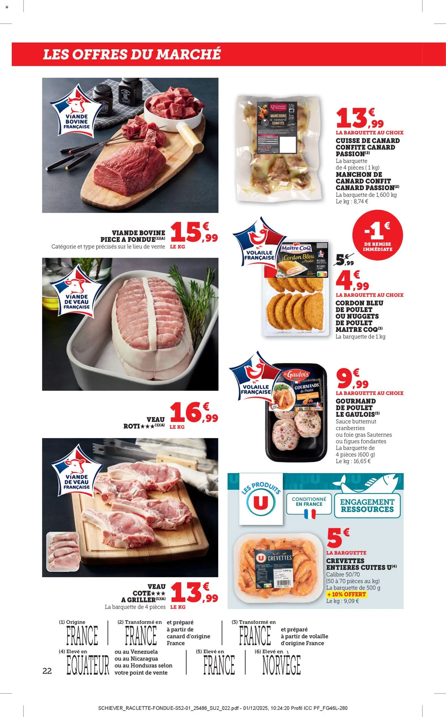 {H1} | Page: 22 | Produits: Volaille, Crevettes, Butternut, Viande bovine