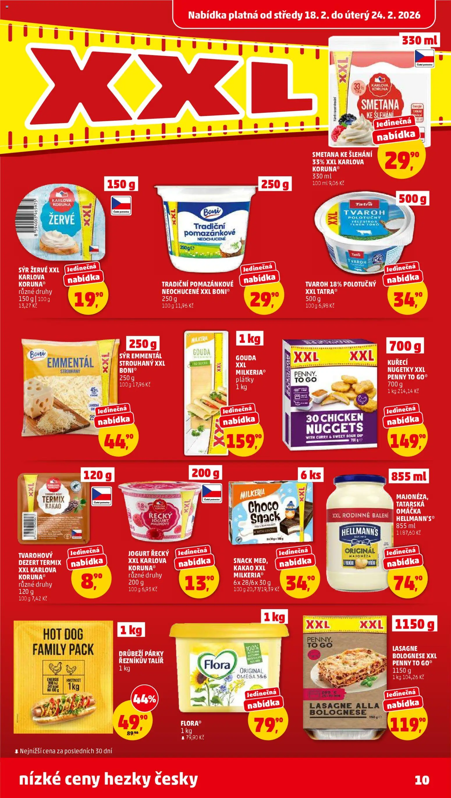 Penny Market leták - Čtvrtečník od 18.02.2026 | Strana: 10