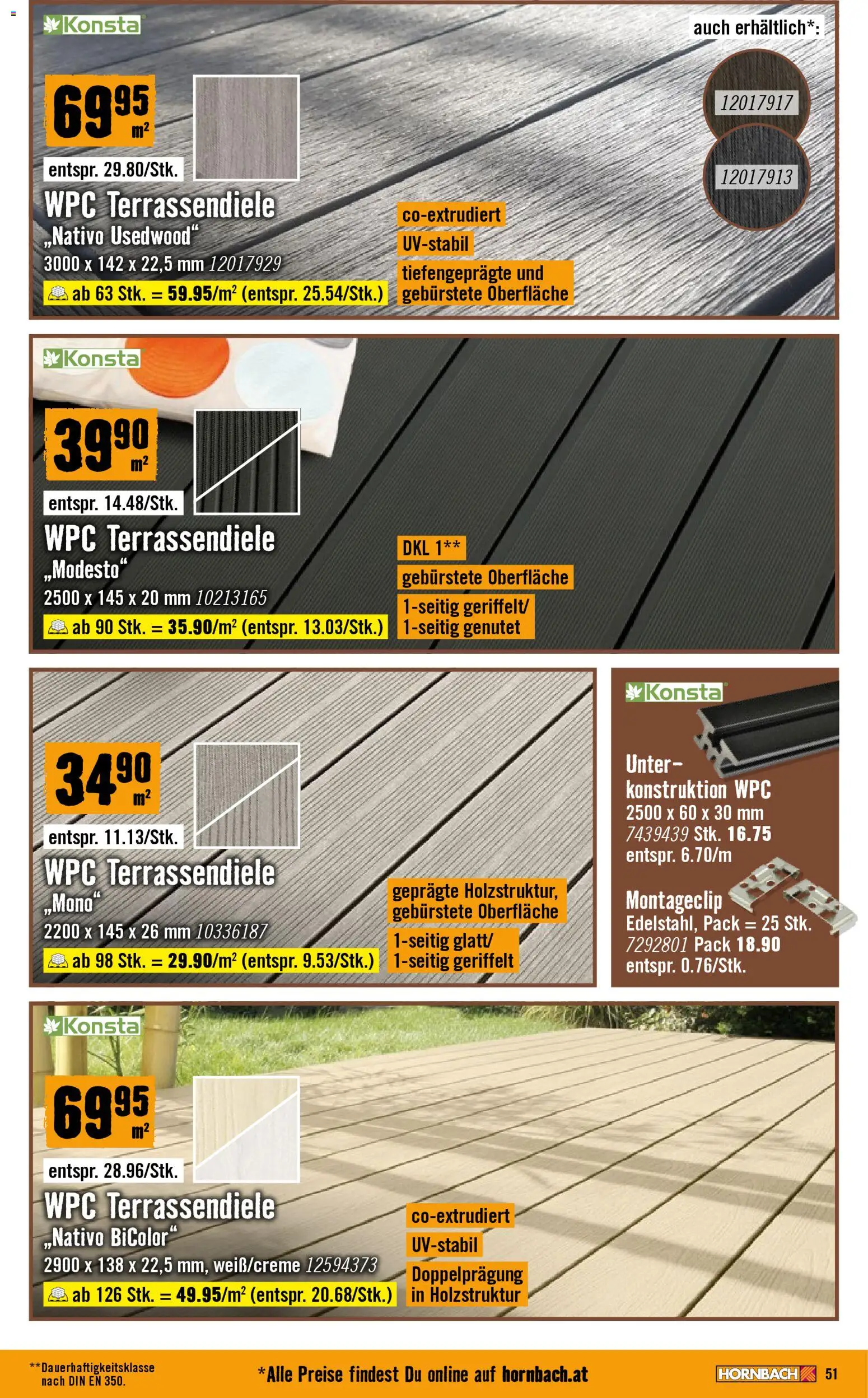 Hornbach Flugblatt gültig ab 23.02.2026 | Seite: 51