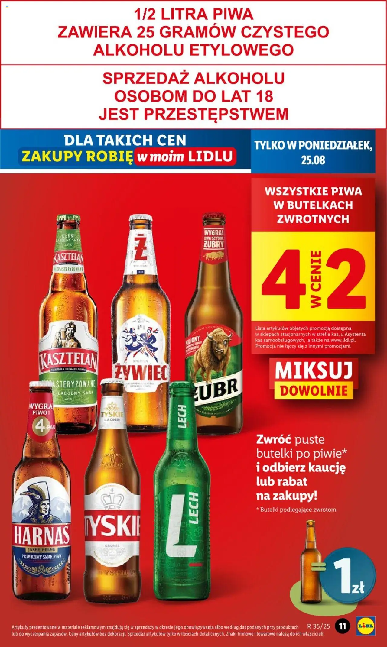 Lidl Gazetka od 25.08.2025 | Strona: 11