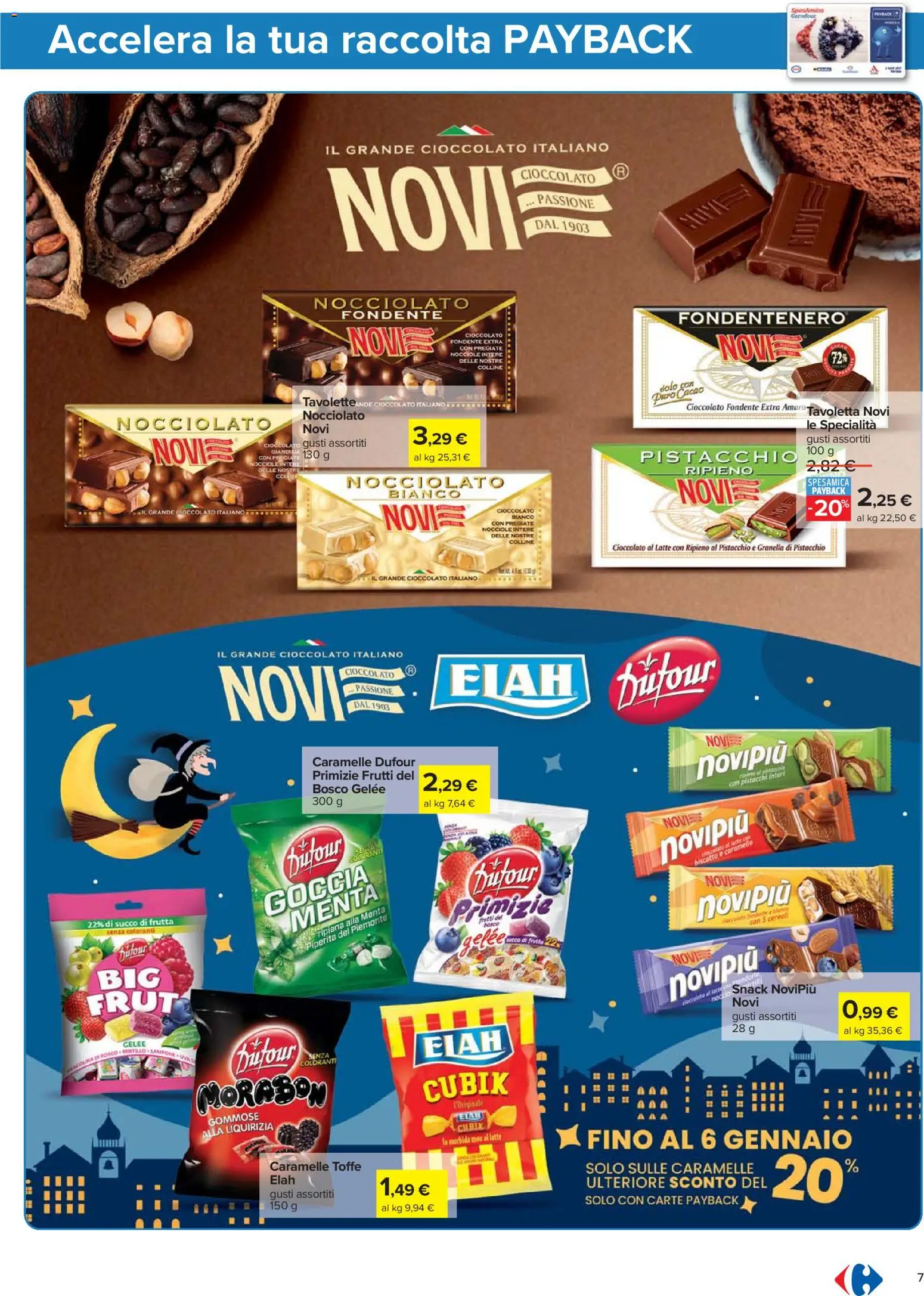 Volantino Carrefour del 02.01.2026 | Pagina: 7 | Prodotti: Latte, Pistacchi, Menta, Succo di frutta