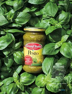Grand'Italia Pesto alla Genovese, Pesto alla Genovese met verse basilicum - Voorbeeld van een folder van Albert Heijn, geldig van 15.09.2025 | Pagina: 5 | Producten: Burgonyapehely, Olijfolie