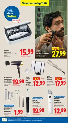 Lidl folder week 15 - Voorbeeld van een folder van Lidl, geldig van 07.04.2026 | Pagina: 44 | Producten: Föhn, Stijltang, Spiegel