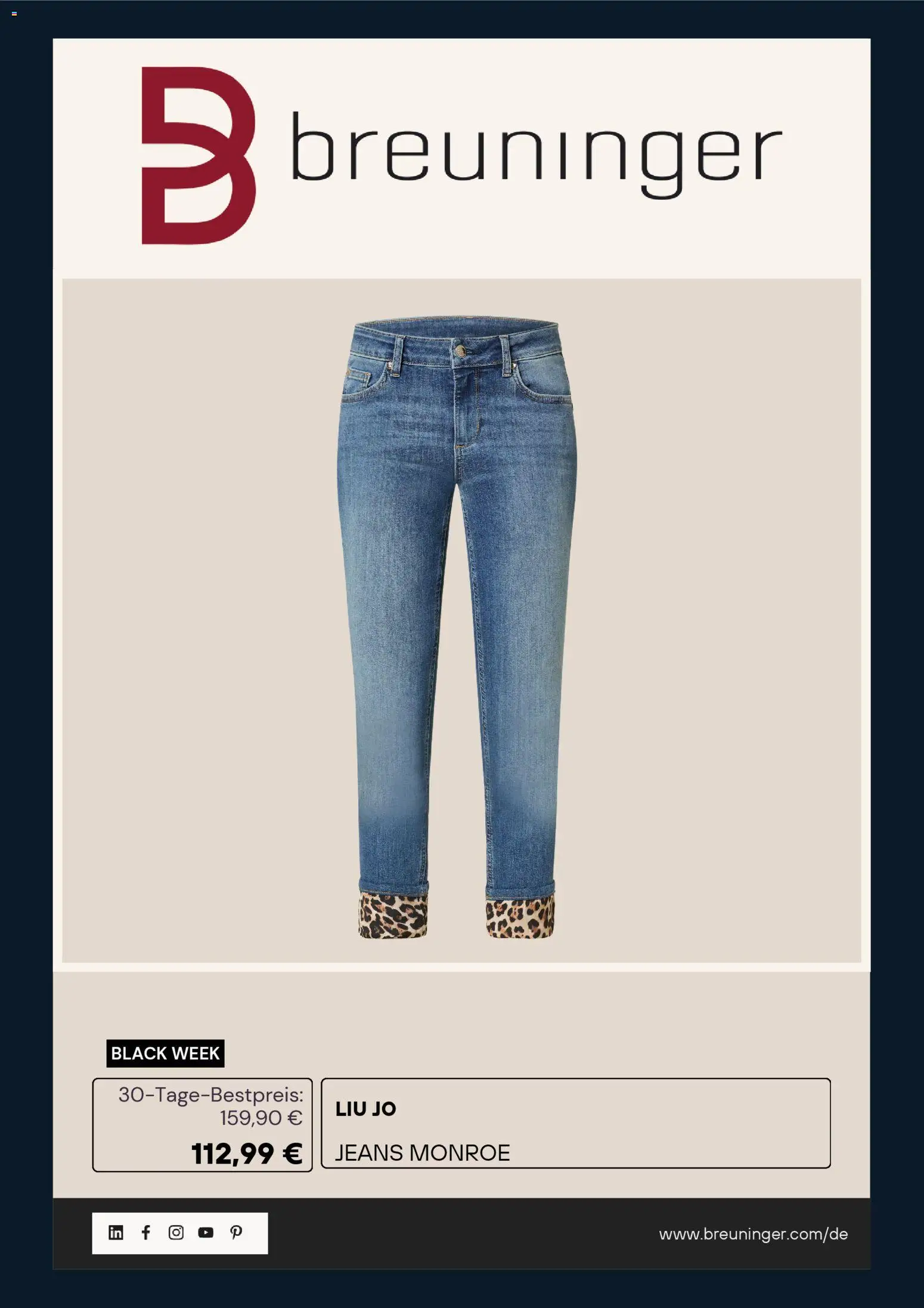 Breuninger - Black Friday – gültig ab 24.11.2025 | Seite: 5 | Produkte: Jeans