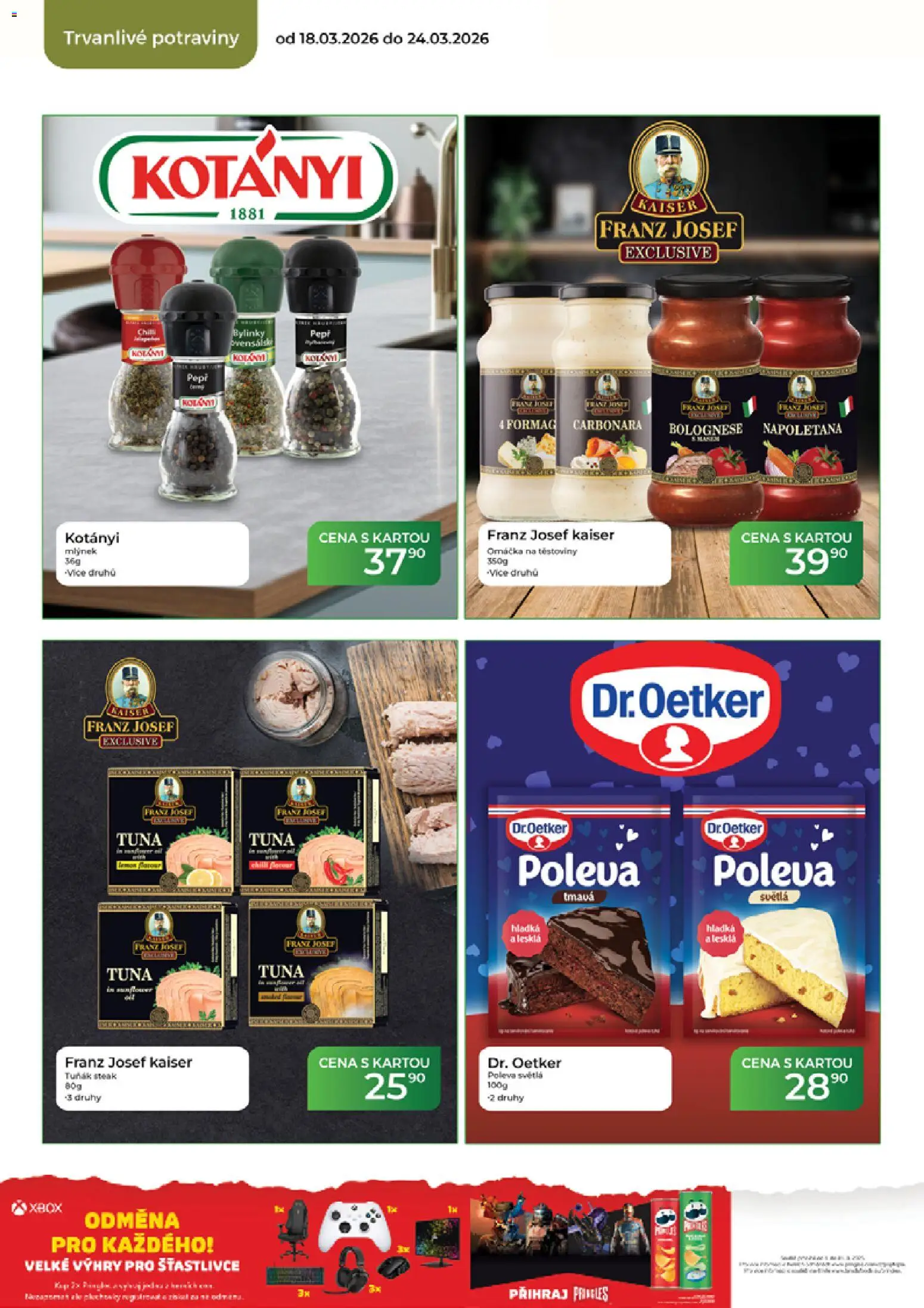 Tamda Foods leták od 18.03.2026 | Strana: 44 | Produkty: Steak, Xbox, Mlýnek, Potraviny