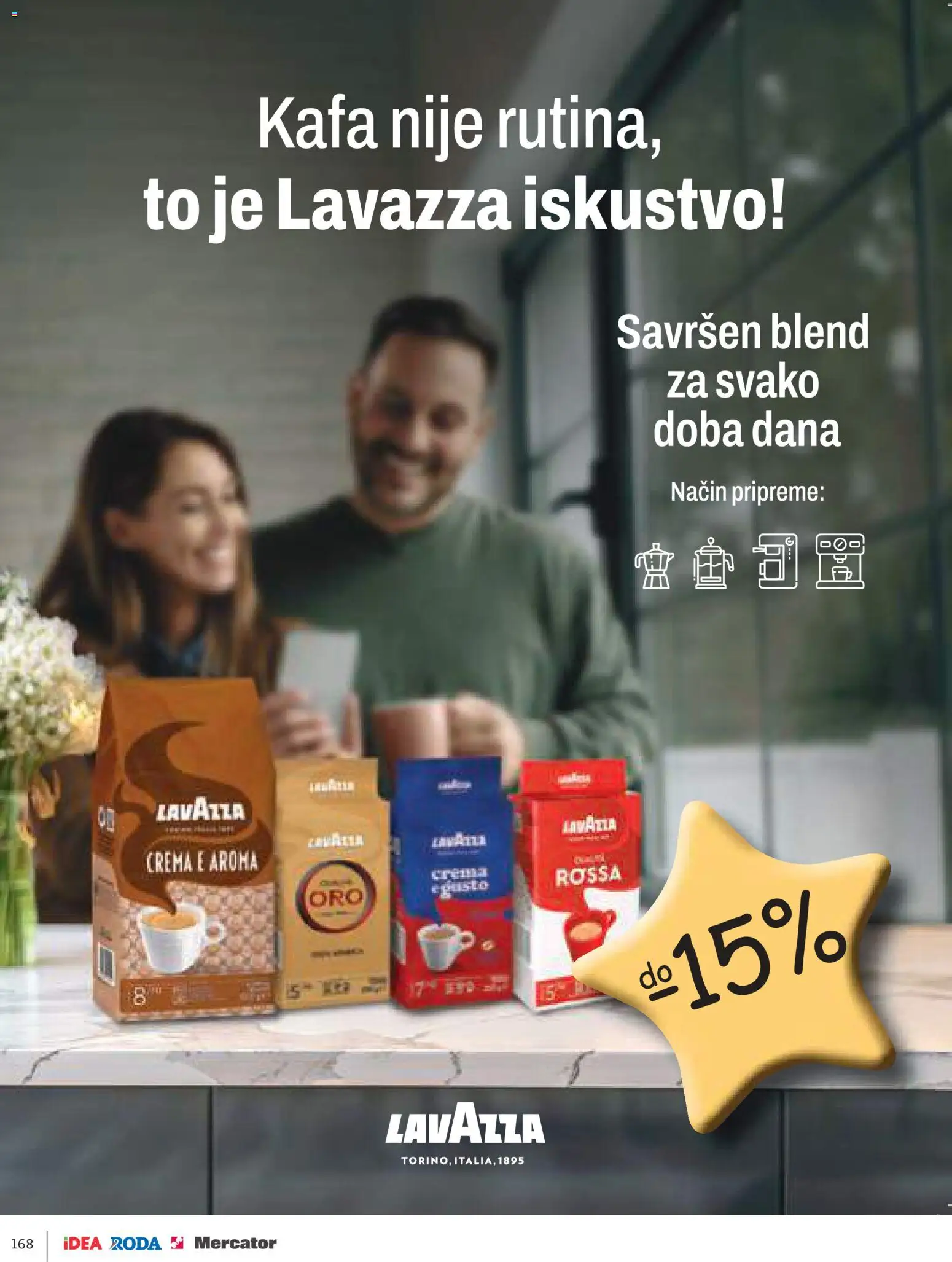 Idea katalog - važi od 11.12.2025 | Strana: 168 | Proizvode: Kafa, Lavazza