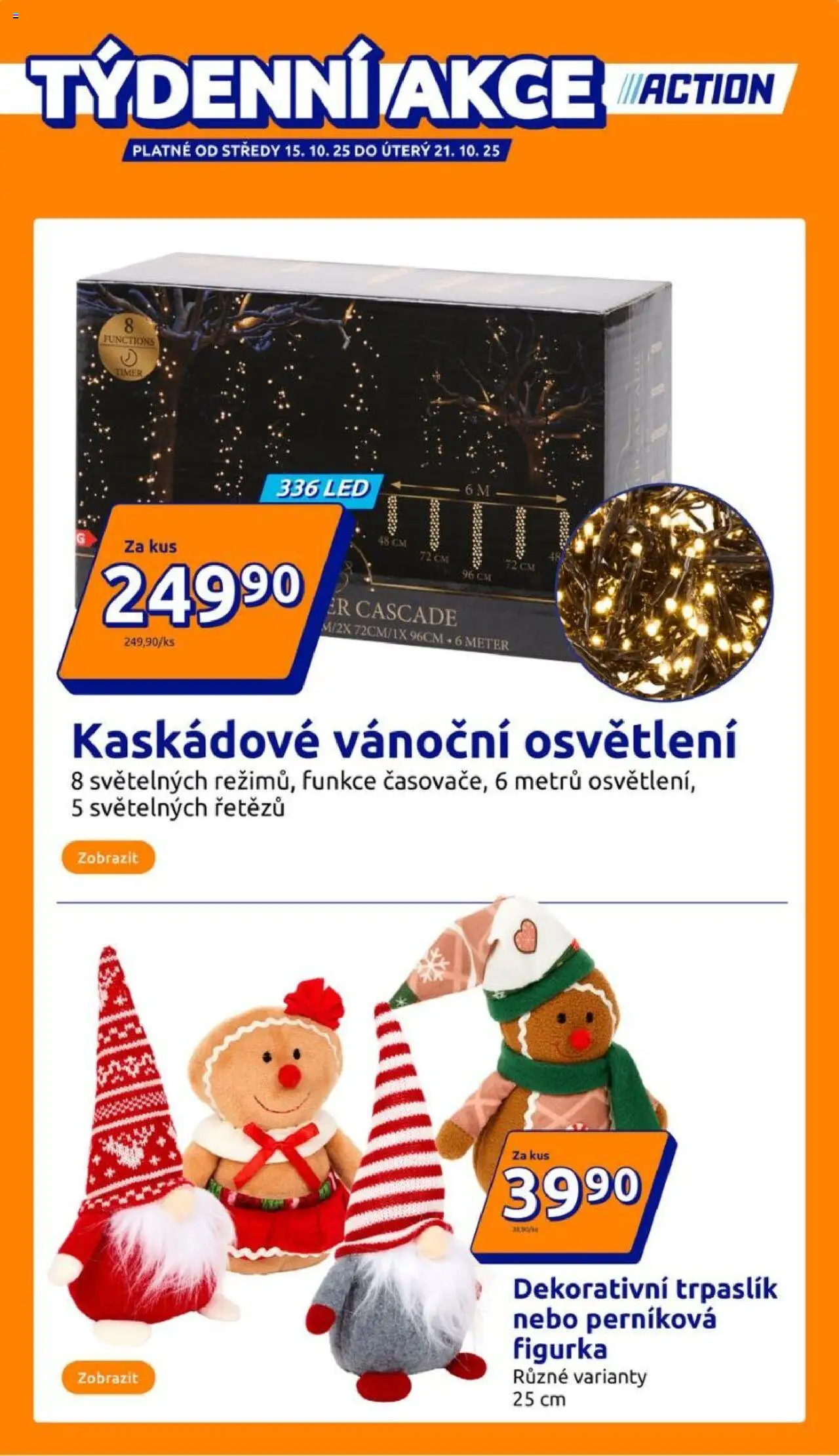 Action leták od 15.10.2025 | Strana: 1 | Produkty: LED