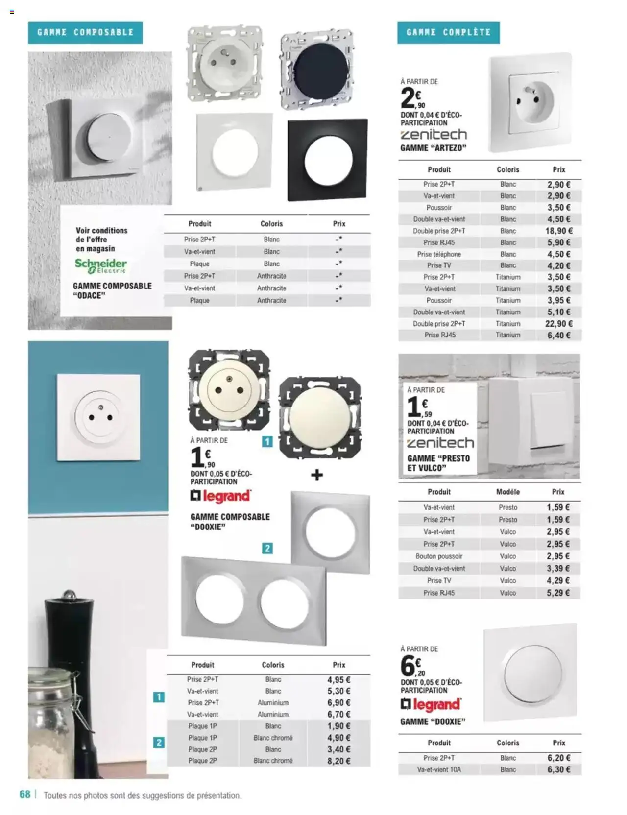  | Page: 68 | Produits: Téléphone, Prise
