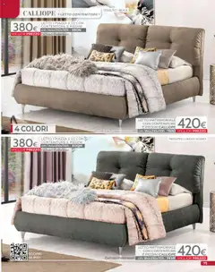 Anteprima del volantino Volantino Mondo Convenienza	 valido a partire dal 09.09.2025 | Pagina: 77 | Prodotti: Letto matrimoniale, Letto contenitore, Contenitore, Letto